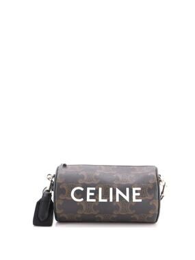 Celine Logo Cylinder Bag Triomphe #316089C13B